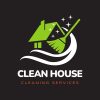 Black with Green Cleaning Services Logo (4)